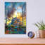 «Istanbul Turquie Blue Mosque» par Pedro Gavidia - peinture sans cadre-1329597319