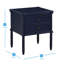 Table de chevet 2 tiroirs Peggy-1261936486