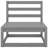 Pine Outdoor Lounge Chair with Ottoman