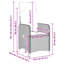 Ensemble de 2 chaises de jardin inclinables PE en rotin régulier-948440056-948440060