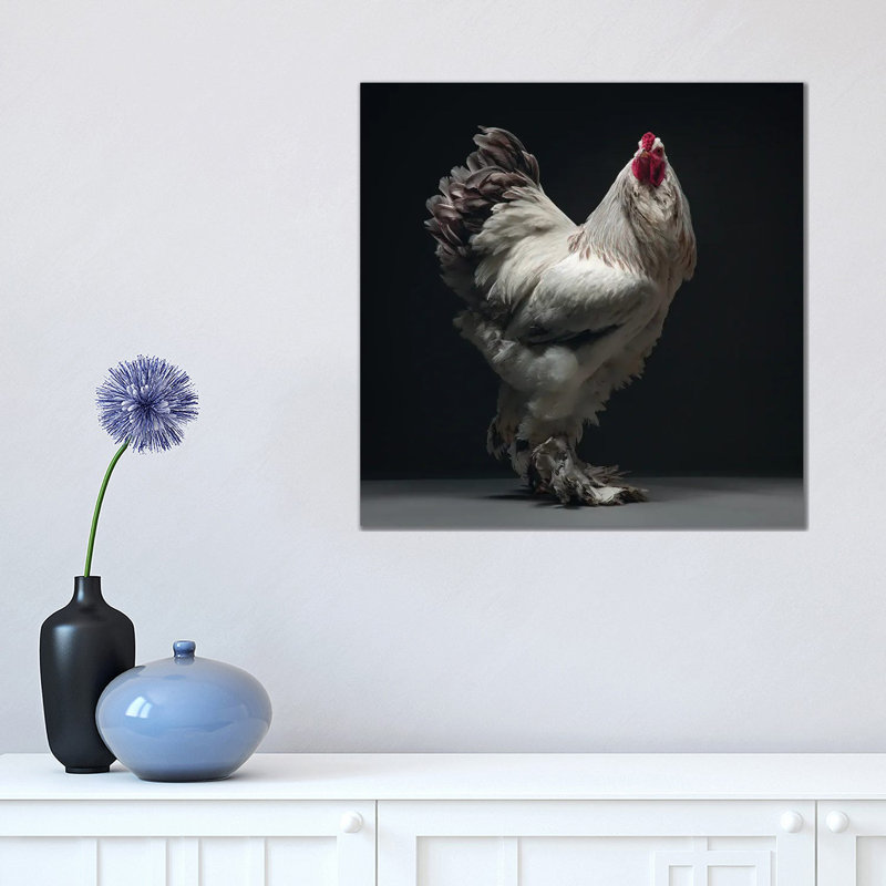 Columbian Lavender Brahma - Wrapped Canvas Print, 45.72 cm H x 45.72 cm W x 1.91 cm D
