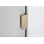 Stellar 97.25 in. W x 78 in. H Fully Frameless 3 Panel Inline Glass Hinged Shower Enclosure-112685014