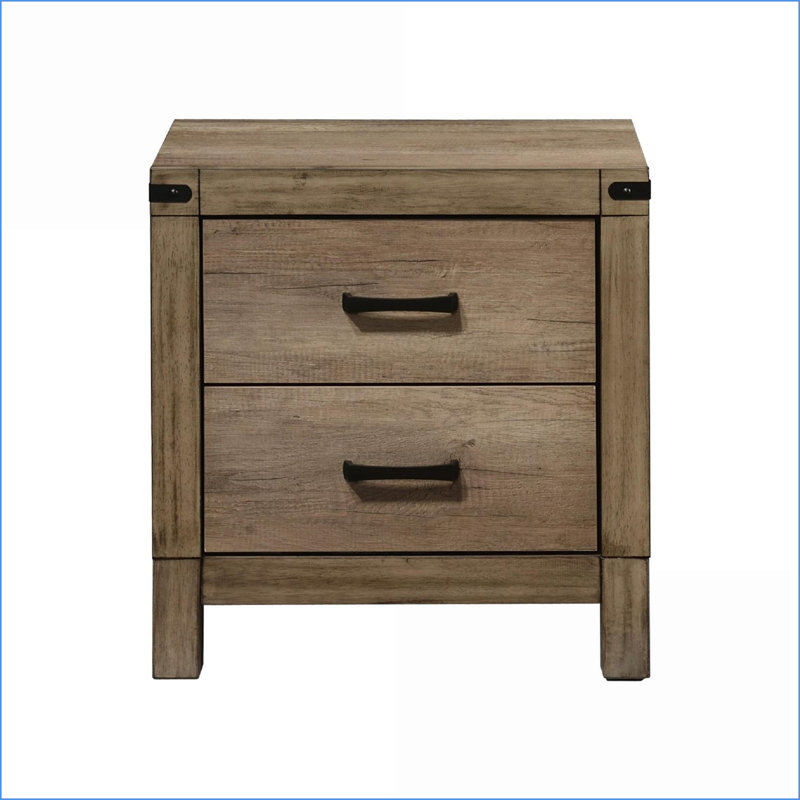 Table de chevet 2 tiroirs Contemporary