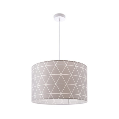 Drum pendant lamp 1-light Ishmeet
