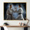 «Women Martial Arts Fight Fight Studio - Martial Arts», reproduction d'art sur toile