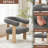 Mamanbai Upholstered Barrel Accent Chair Armchair with Three Solid Wood Legs-556493555