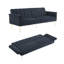 Adeboye 2 Seater Velvet Sofa Bed-240181700