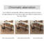 Bureaux rectangulaires en bois massif noyer-107654293