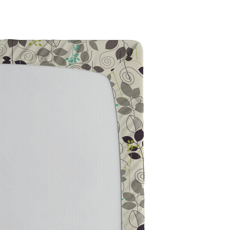 Ensemble de 2 draps-housses Ambesonne, Multicolore / floral 24, Drap-housse simple TG