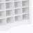 Design 24 Shoe Cubby Console, Modern Shoe Cabinet With Curved Base