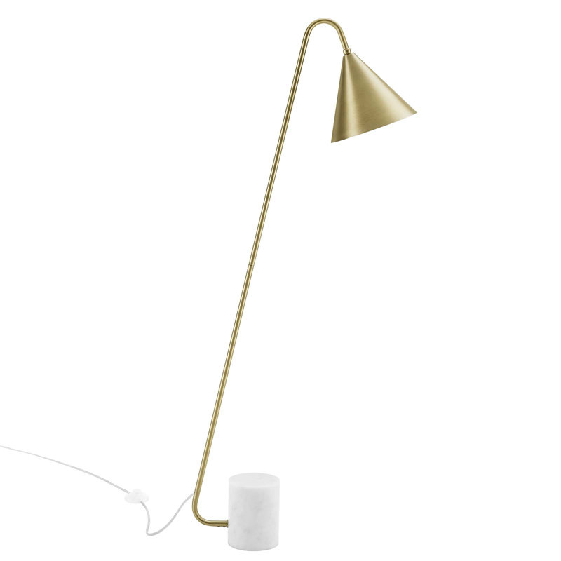 Modway Ayla 57,5 po, Laiton satiné