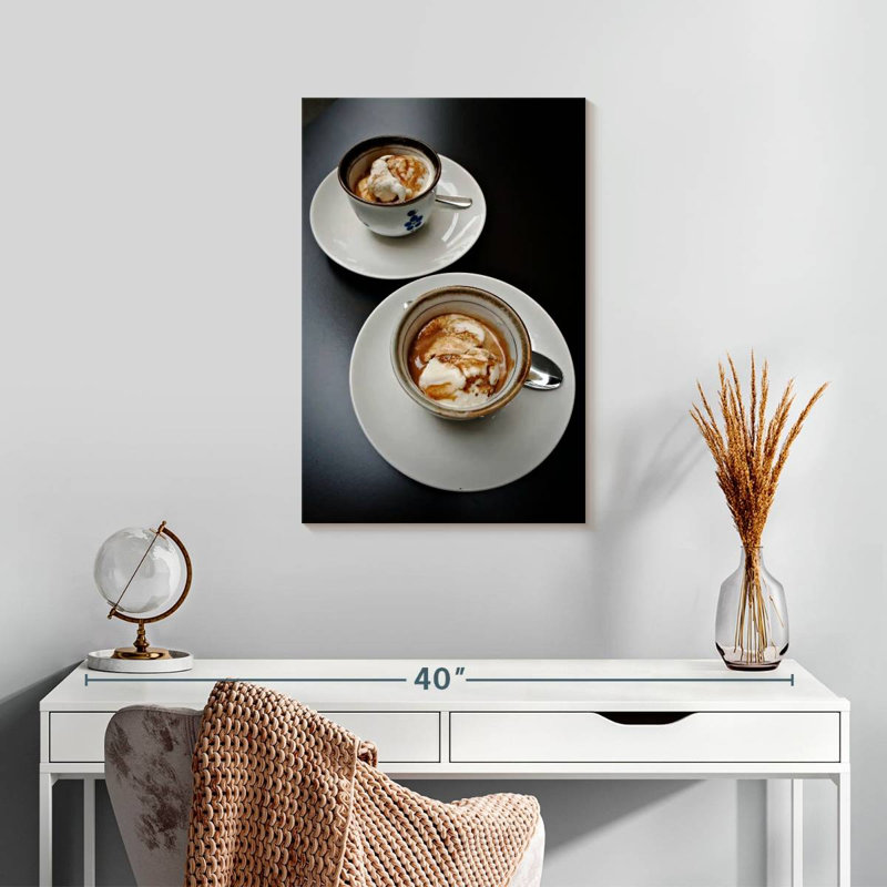Yarlin italien espresso Affogato, H 24 po x l 16 po