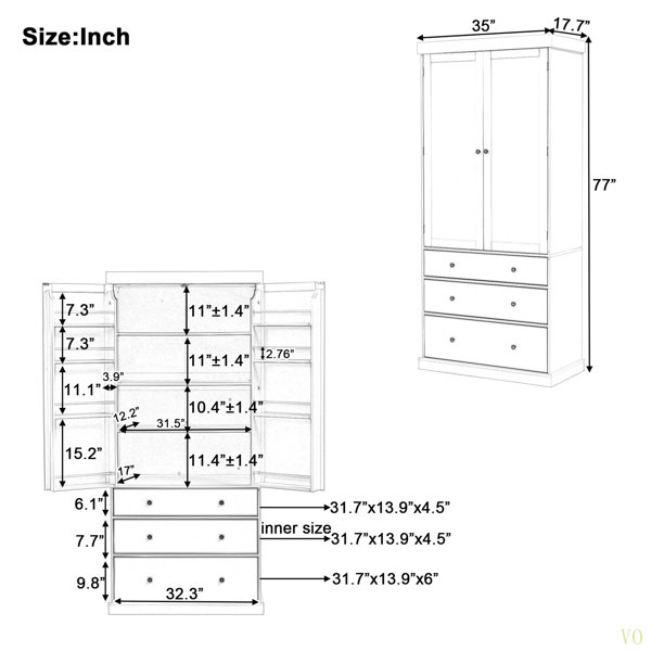 Dimensions du produit