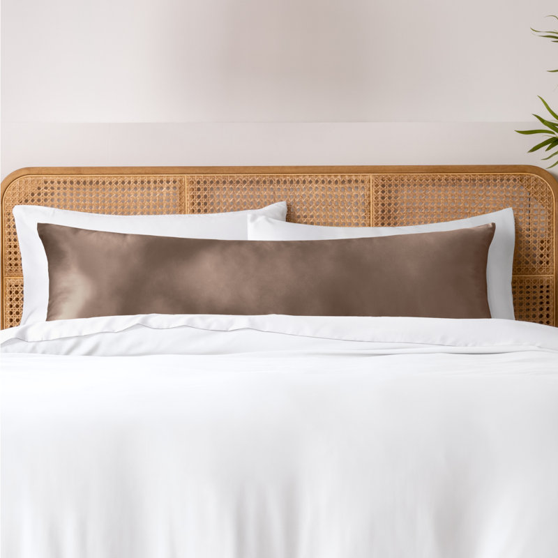 Rayon from Bamboo Body Pillowcase, Taupe