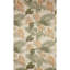 Tapis beige / vert / orange en polyester touffeté à la main à motif floral Klose-2112335210