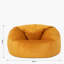 Velvet Bean Bag Chair-1318394584