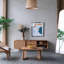 27.6x27.6x13.8" Teak Coffee Table