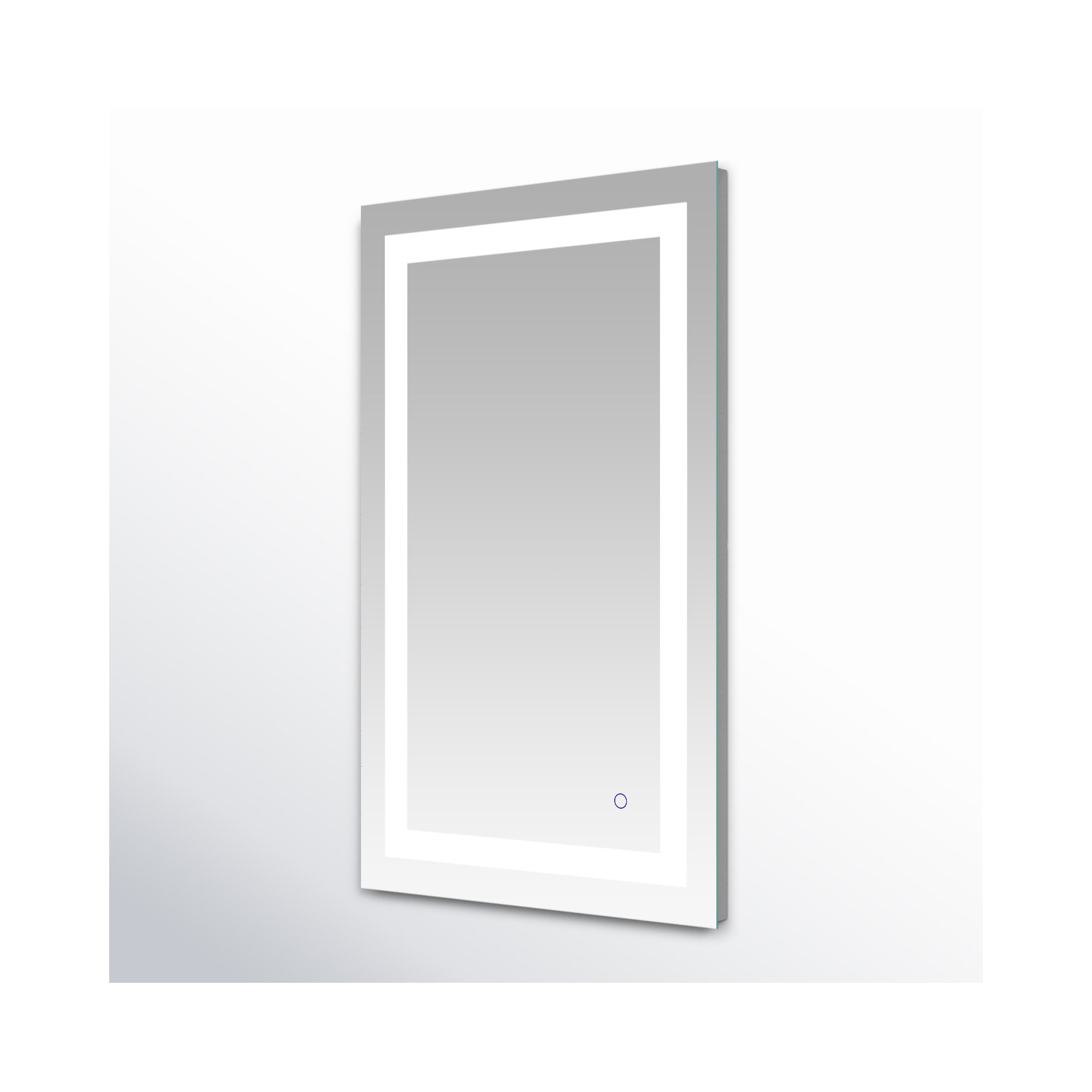 Scoles Flat Wall Mirror, 40" x 24"