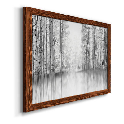 Aspen Reflection - Peinture sur toile encadrée