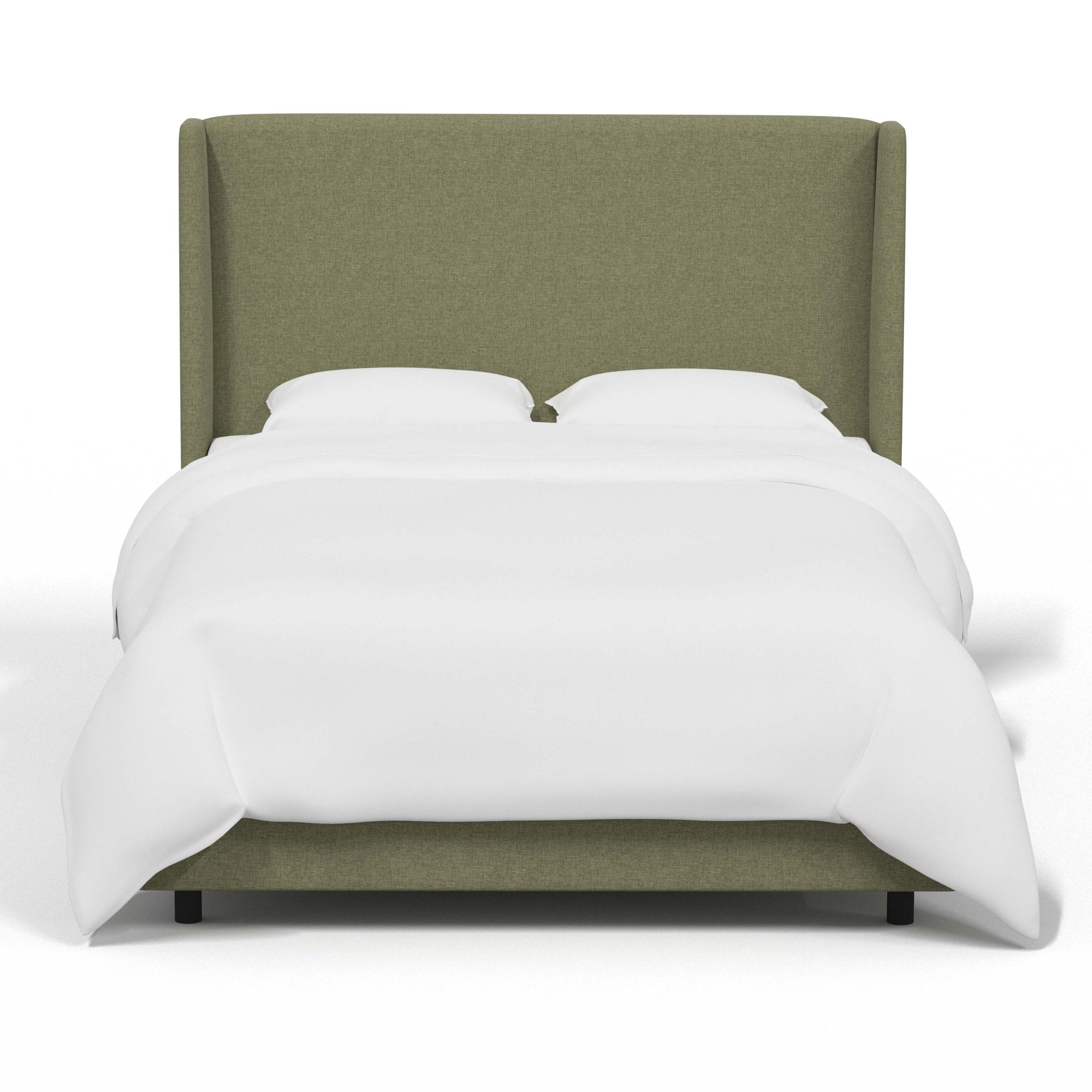 Tilly Upholstered Bed, Zuma Laurel Textured Linen, California King