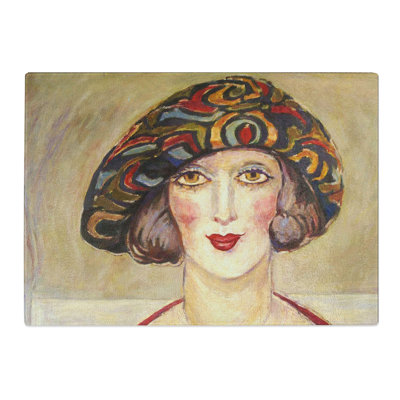 Danish Girl by Gerda Wegener Chopping Board