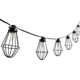 Baltimore 120'' Teardrop Caged String Lights