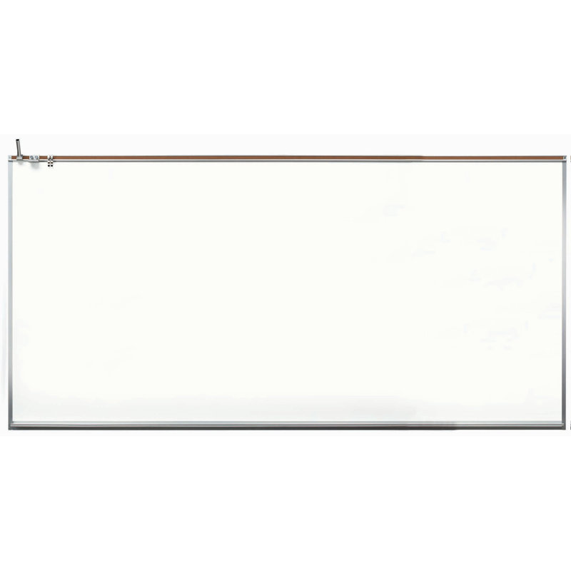 AARCO Yes Aluminium Whiteboard, High Gloss White, 24" x 36"