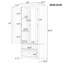 Armoire haute avec 2 tiroirs Botond-1888470575