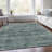 Machine Washable Indoor/Outdoor Xhevrie Teal Rug-377036707