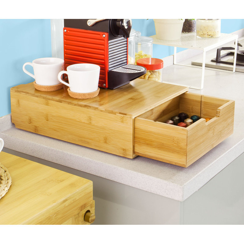 Gracie Oaks Fitch Coffee Pod Storage