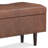 Shay 48"W Upholstered Vegan Leather Mid-Century Modern Rectangular Lift-Top Coffee Table Storage Ottoman-125643268