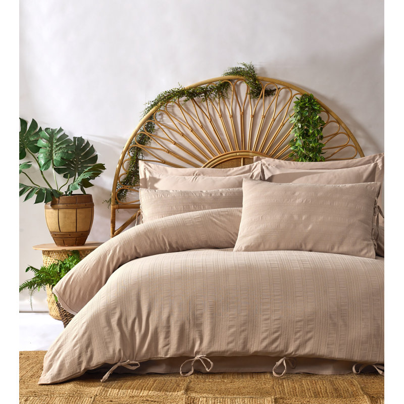 Ensemble de housse de couette, Beige