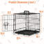 Cage pour chien Cage pliable en métal pour chien 18 pouces-1125500529