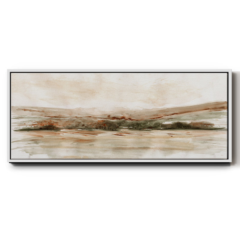 Fall Beech Mountain- Framed Canvas, 24" H x 60" W