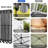 10'x30' Canopy Heavy Duty Pop Up Canopy Tent Outdoor Gazebo Shelter Waterproof Instant Commercial Tent with 8 Removable Sidewalls & 8 Sandbags & Roller Bag-114252771