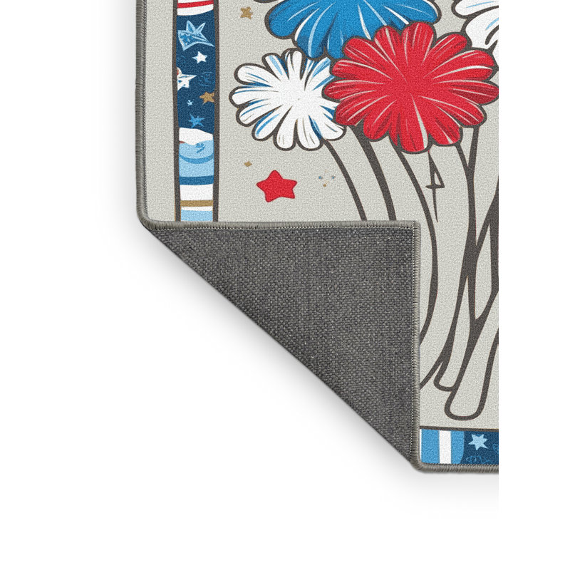 Tapis de Noël Hollianne, Rectangulaire 2 pi x 3 pi