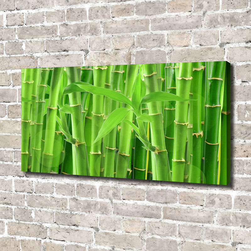 Bamboos - Wrapped Canvas Print