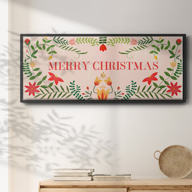 Twelve Days Collection D- Framed Canvas