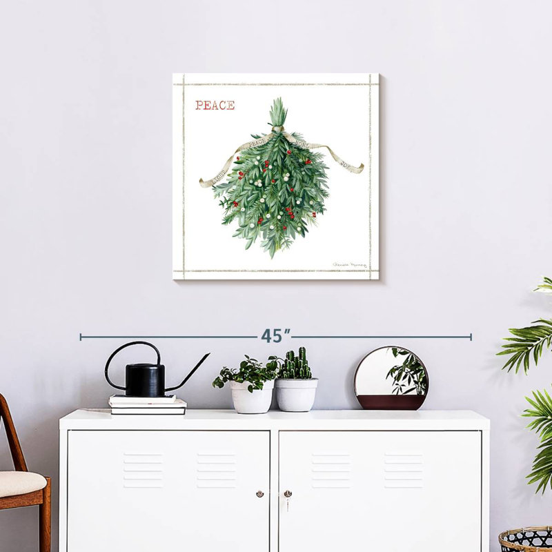 Lelend Farmhouse Holiday I, H 16 po x l 16 po