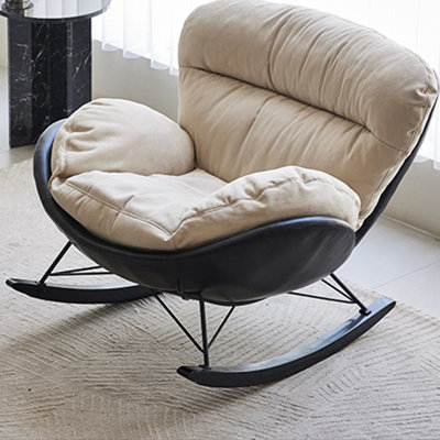 Chaise berçante moderne simple et décontractée