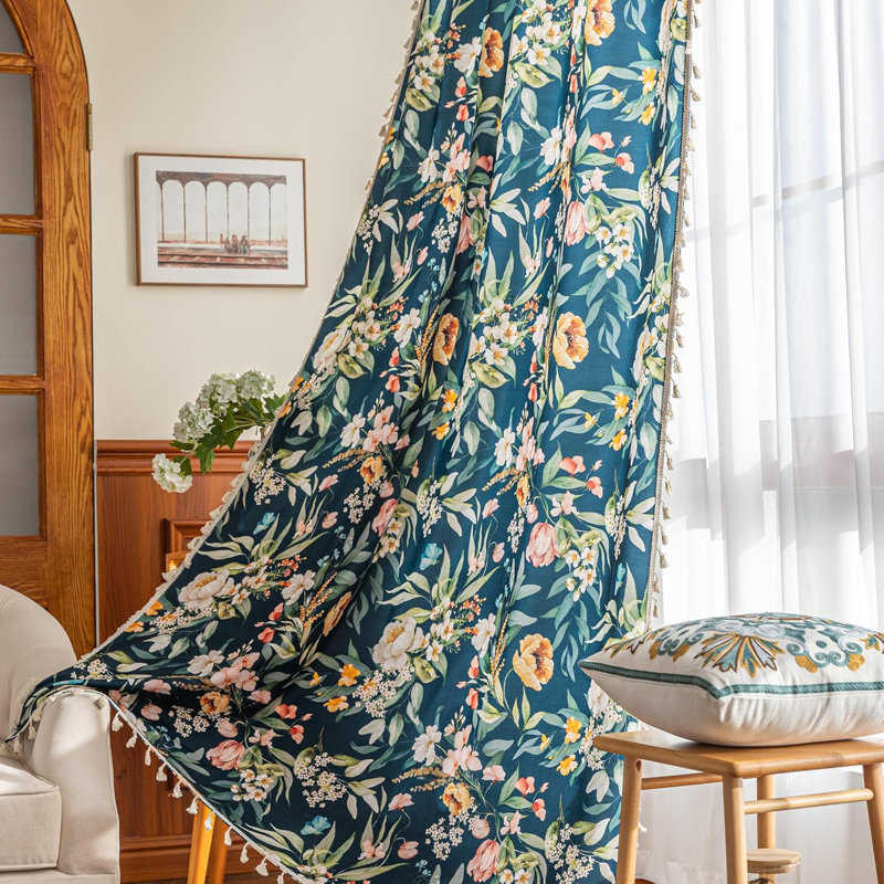 Curtain Panel Pair, 132.08cm  Width x 213.36cm Drop
