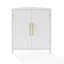 Garde-manger de coin empilable avec tablettes réglables Irelynne 