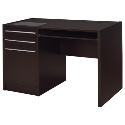 Maxim Cappuccino 2-drawer Computer Desk