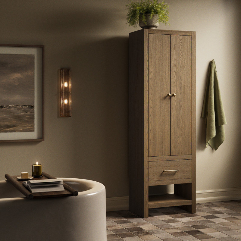 Anthem Bath Storage, Washed Natural
