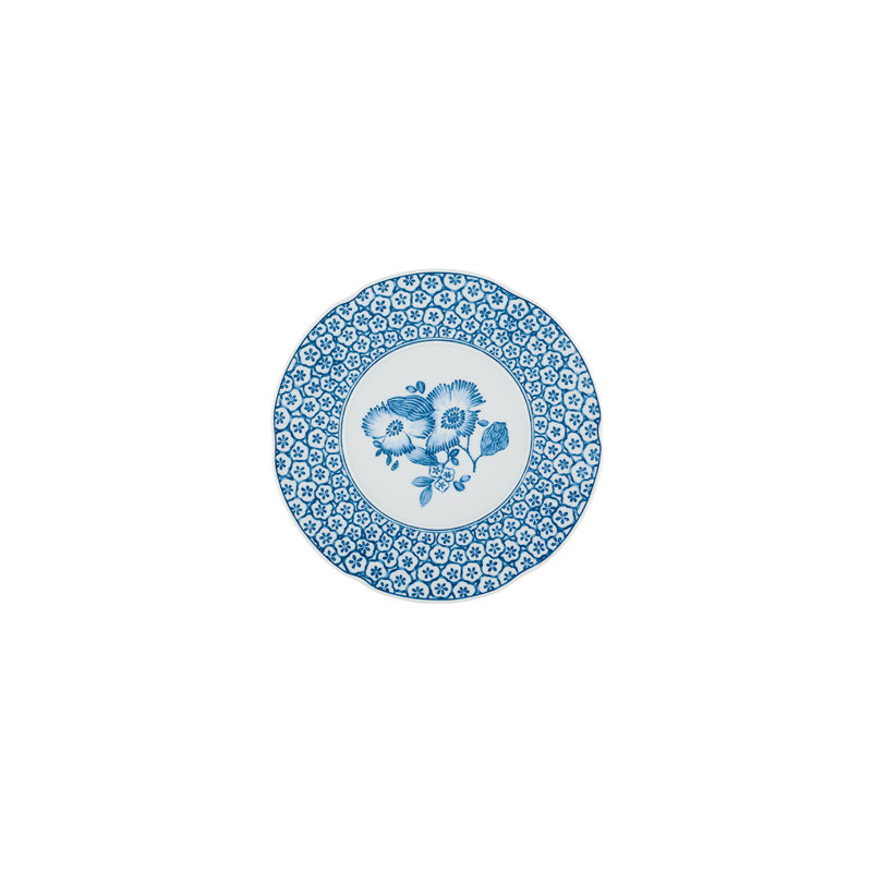 Coralina Blue Porcelain Dinnerware Set - Service for 1