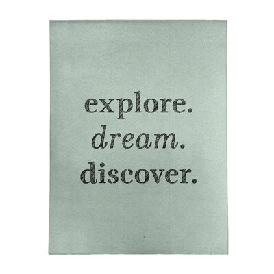 Quotes Chenille Indoor Rug