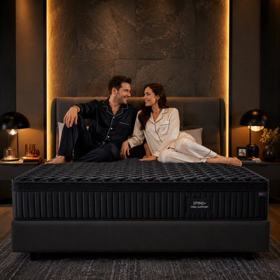 12" Extra Firm Queen Mattress for Back Pain - 7-Zone Orthopedic Support