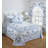 Bloomfield 100% Cotton Chenille Coverlet/Bedspread Machine Washable Ultra Soft Floral Pattern All Season Bedding-189159045-189159048