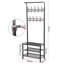 Steel Freestanding 18 - Hook Coat Rack-668145533