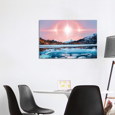 Solar 1 Piece Wrapped Canvas Wall Art